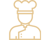 Skilled chefs icon